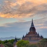 Bagan, pile et face